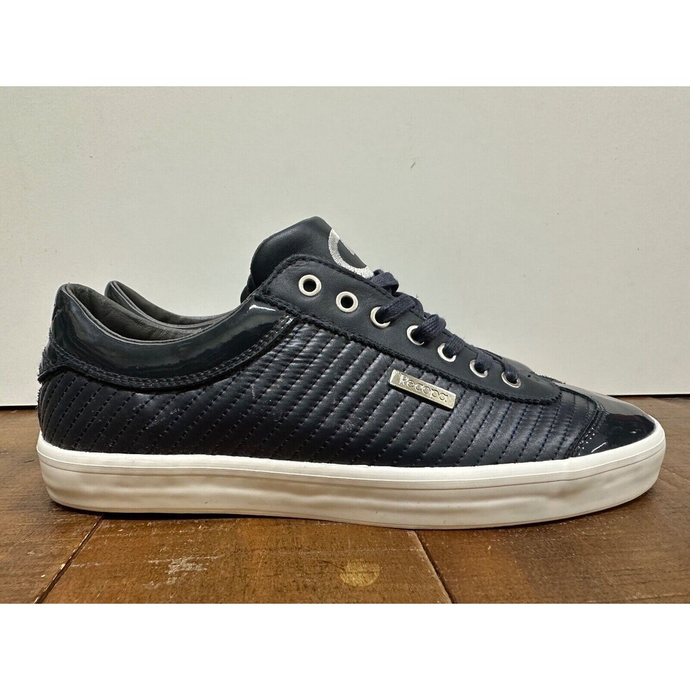 CRUYFF Recopa Santi men size 41 US 8 navy leather lace up casual shoes